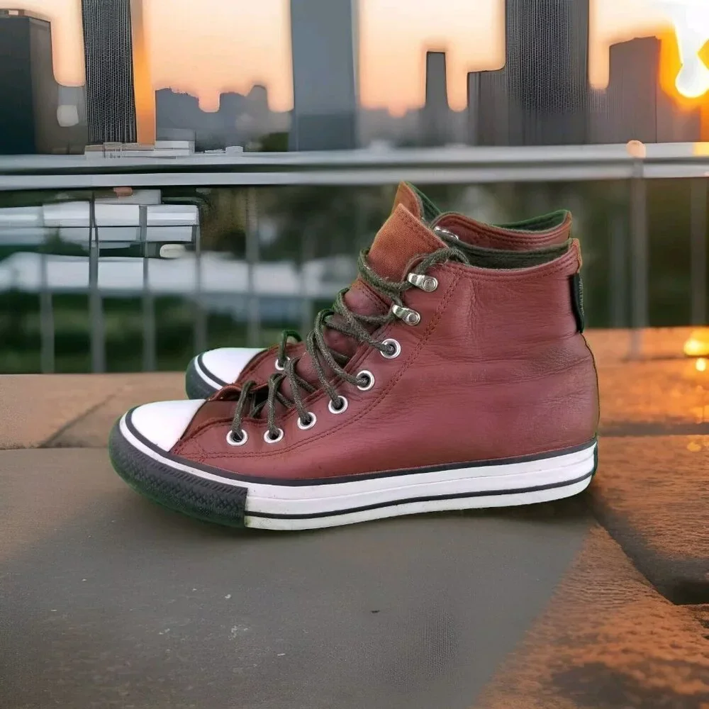 ✅Converse CTAS Counter Climate Winter Hi Leather Sneaker 'Cedar Bark' Men's 7 - Picture 1 of 11